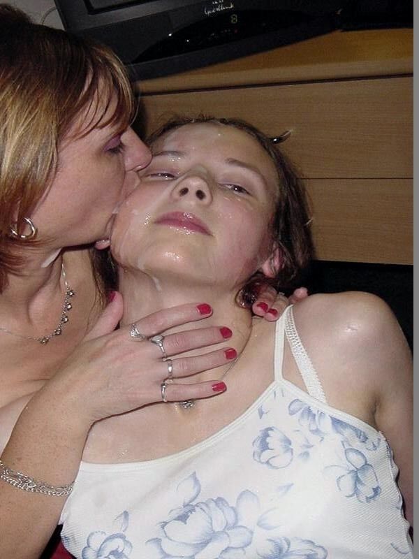 Free porn pics of Mommy & Daughter Enjoying Cumshots Family 23 of 52 pics