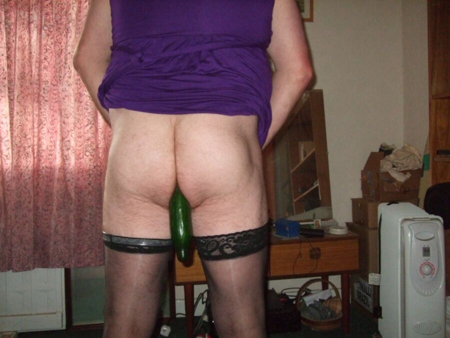 Free porn pics of Fun with Cucumbers 3 of 5 pics