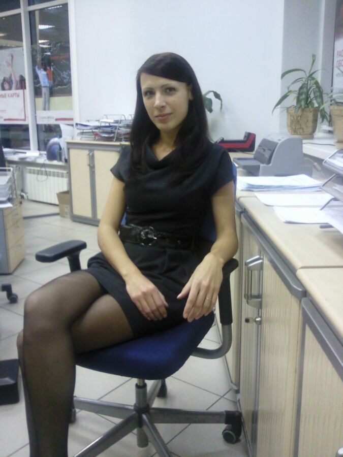 Free porn pics of Young - Amateur - Agente - Russian office lady with big nipples 4 of 8 pics
