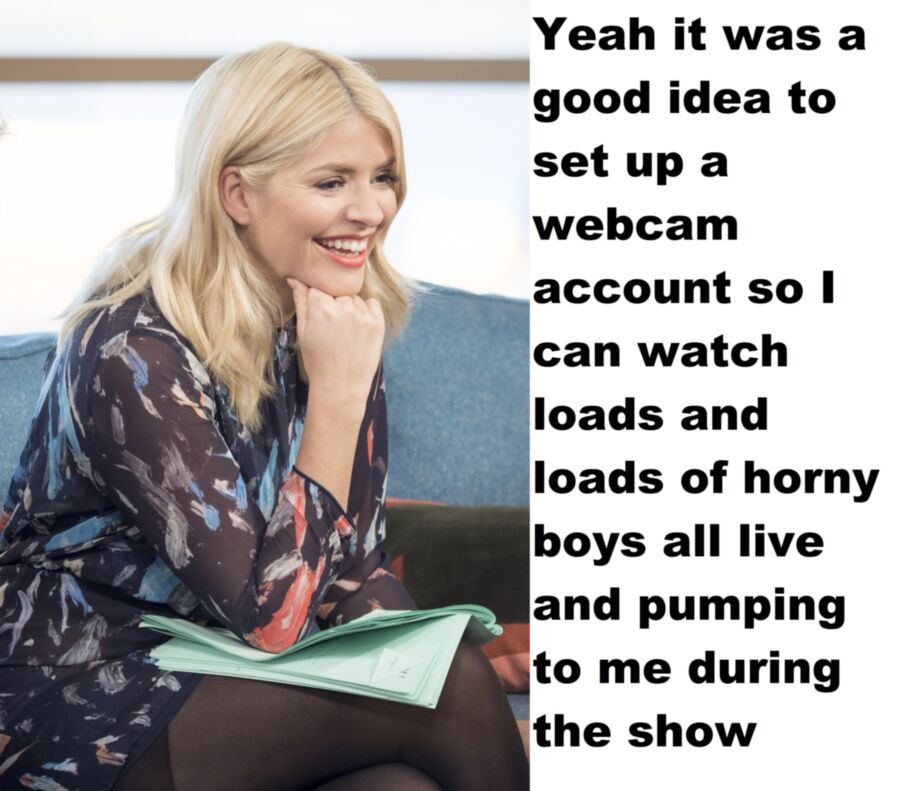 Free porn pics of Holly Willoughby Demands Your Cum  2 of 18 pics