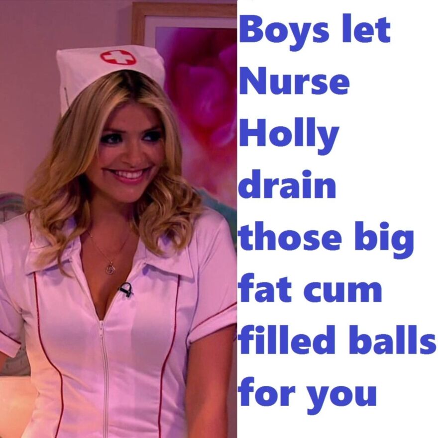 Free porn pics of Holly Willoughby Demands Your Cum  9 of 18 pics