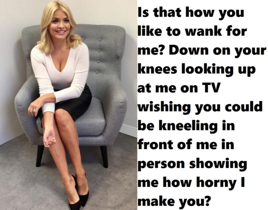 Free porn pics of Holly Willoughby Demands Your Cum  10 of 18 pics