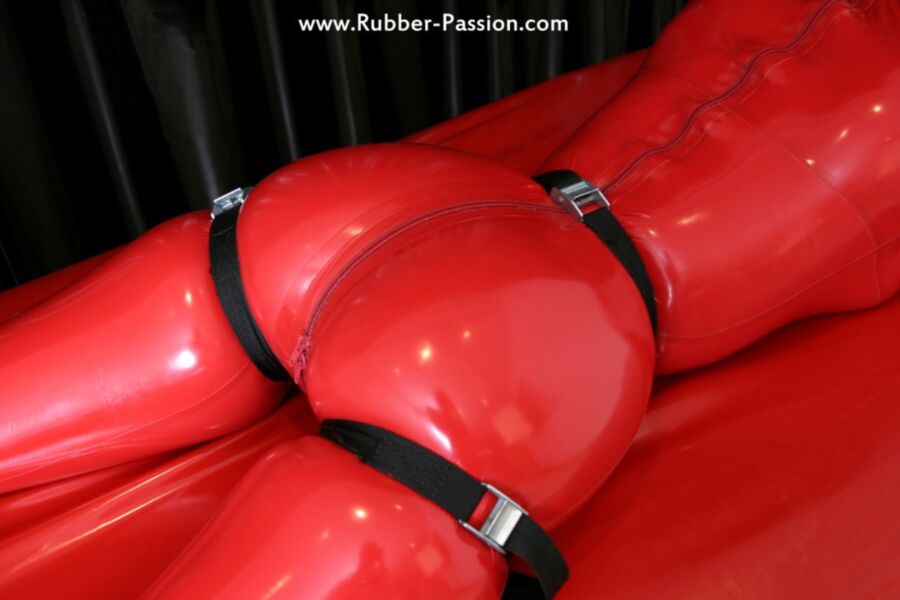Free porn pics of red_rubber_bondage 11 of 51 pics