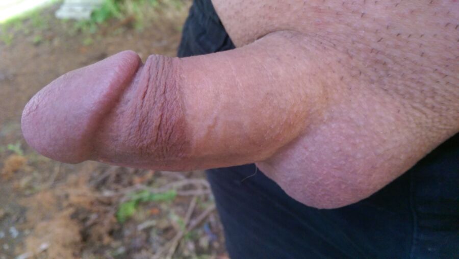 Free porn pics of Cock in the Garden 7 of 24 pics