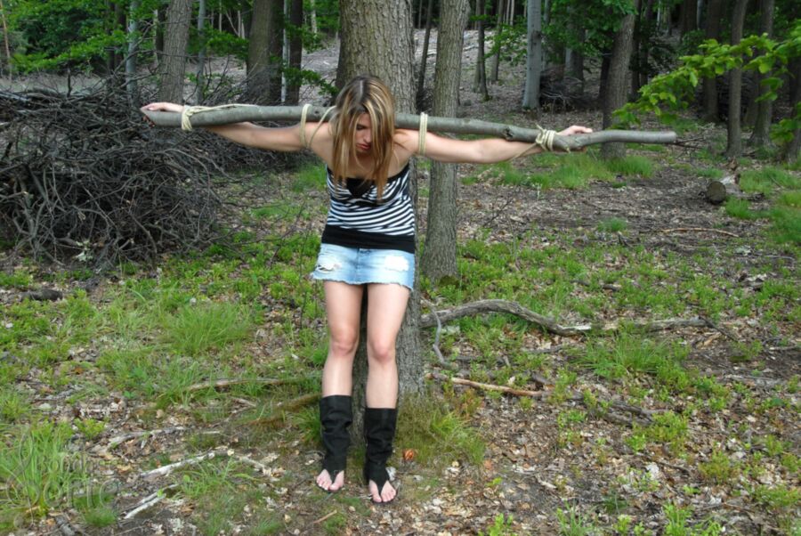 Free porn pics of Crucifixion in the woods  11 of 12 pics