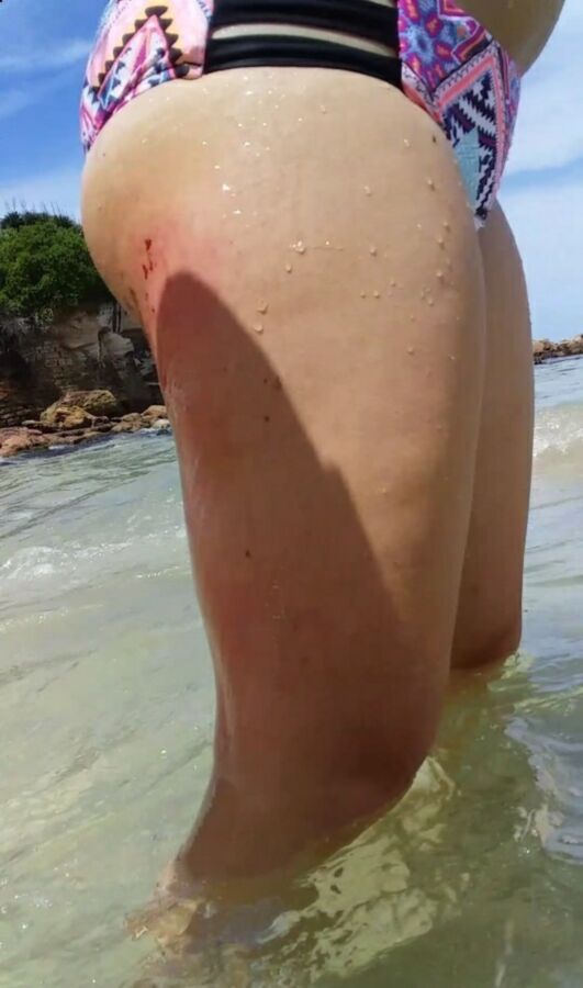 Free porn pics of Beach Day with my Step D Just giving a hand 16 of 98 pics