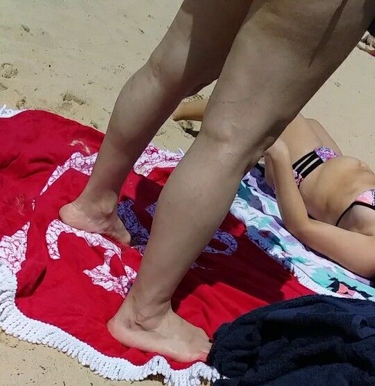 Free porn pics of Beach Day with my girls the Tan 14 of 43 pics