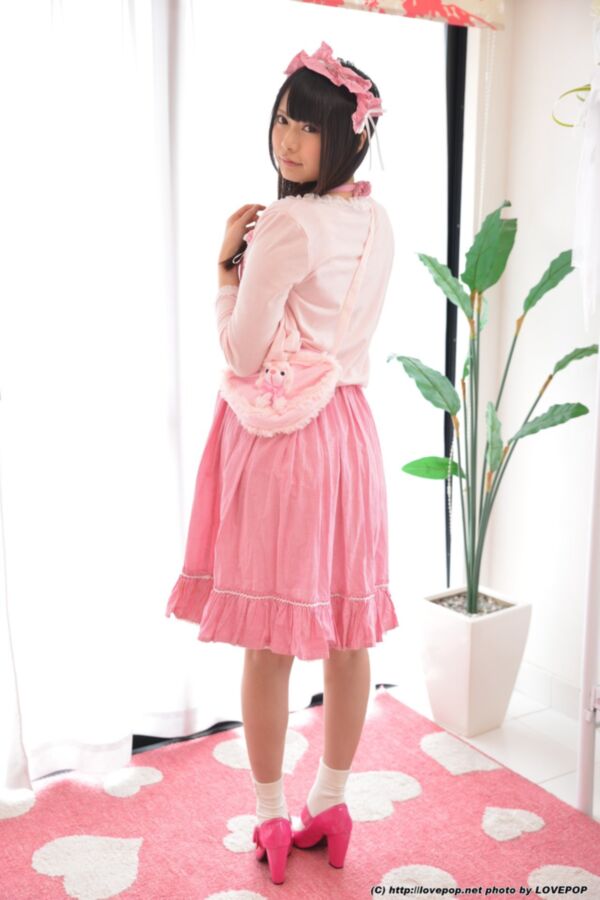 Free porn pics of Airi Natsume - pink dress panty play 8 of 86 pics
