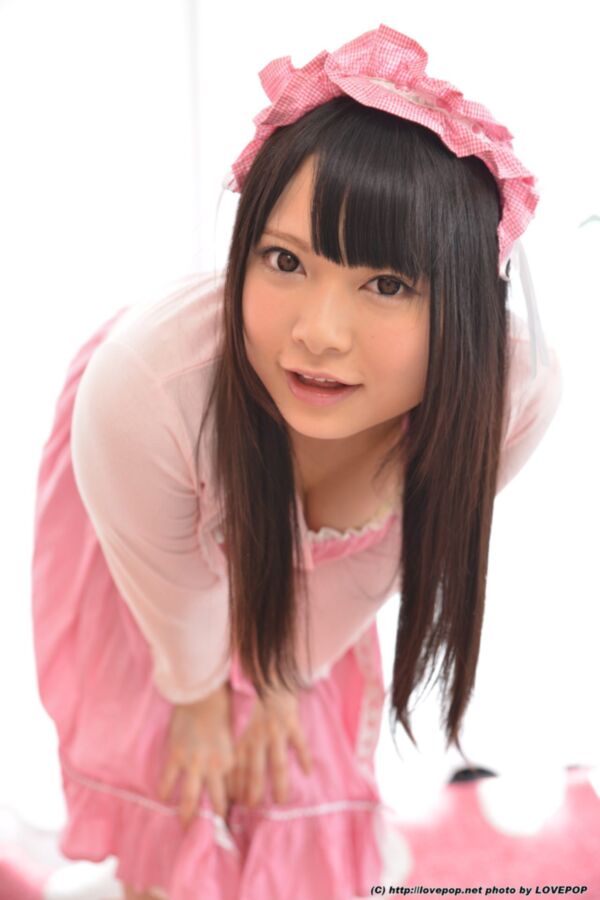 Free porn pics of Airi Natsume - pink dress panty play 18 of 86 pics