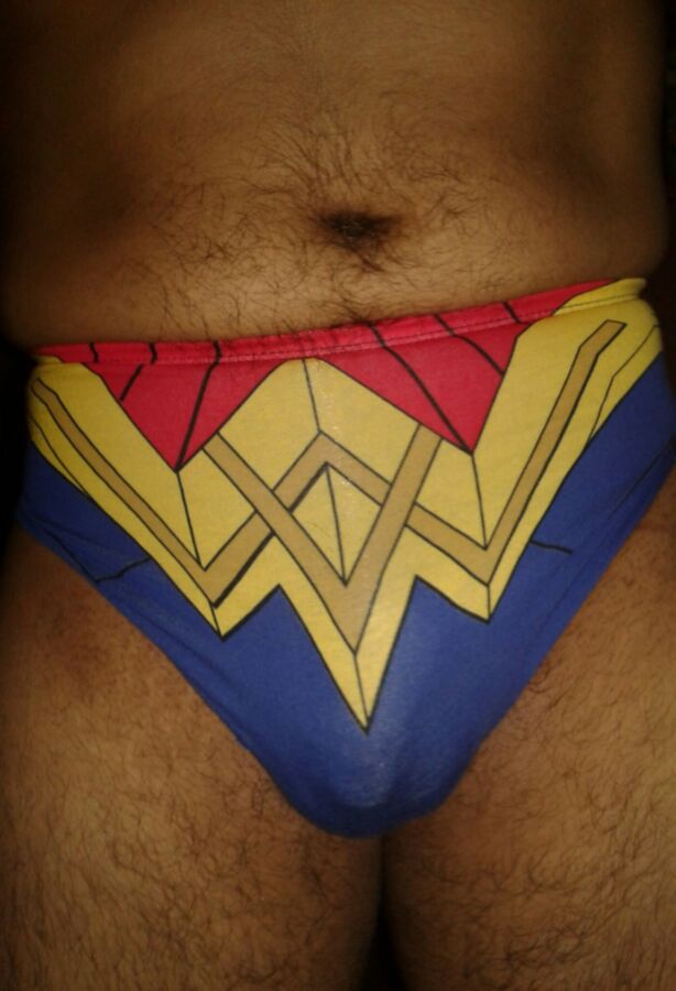 Free porn pics of Hubby in Superhero Panties 6 of 32 pics
