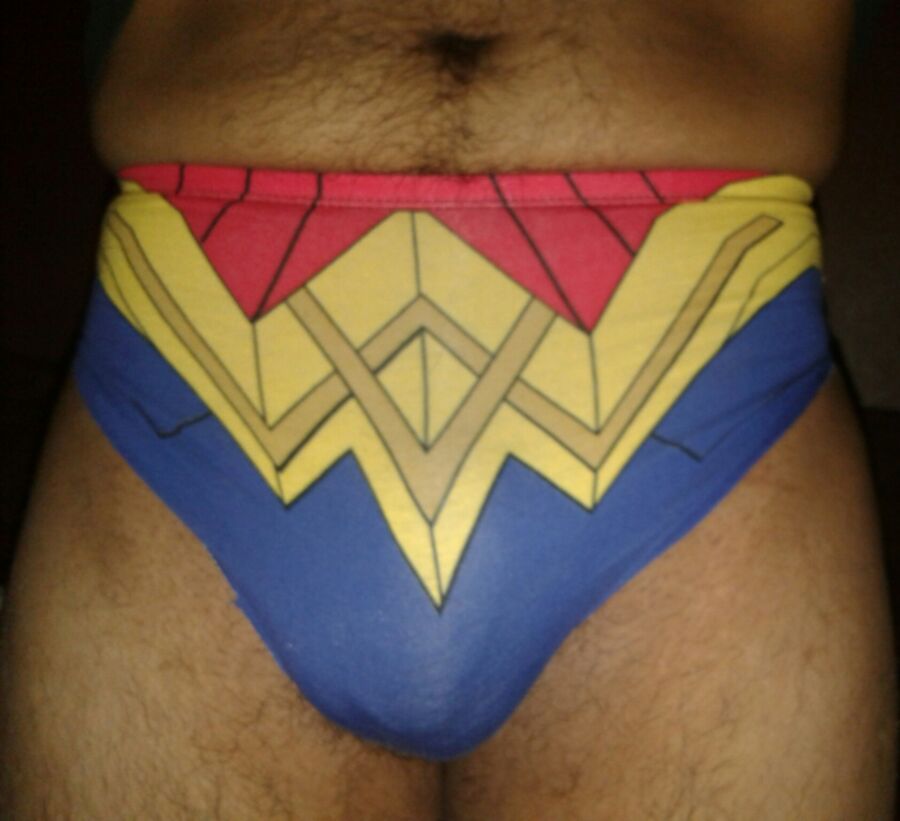 Free porn pics of Hubby in Superhero Panties 4 of 32 pics