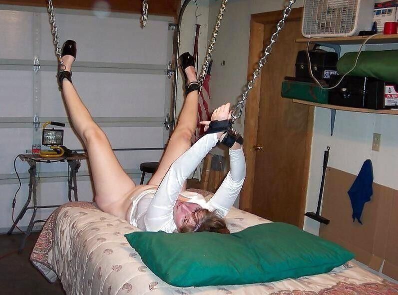 Free porn pics of spreadeagled bondage 5 of 21 pics