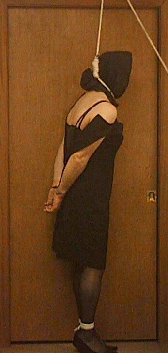 Free porn pics of Black Dress Tied 3 of 12 pics