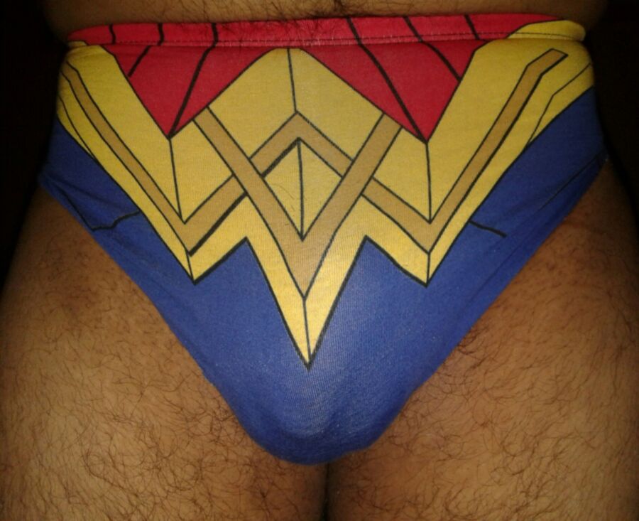 Free porn pics of Hubby in Superhero Panties 5 of 32 pics