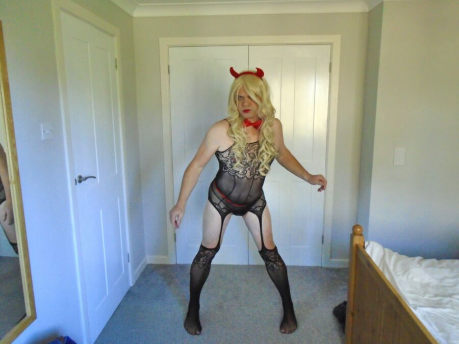 Free porn pics of Happy Halloween me as demon girl 3 of 8 pics
