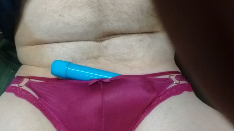 Free porn pics of Favorite panties and a new toy 7 of 13 pics
