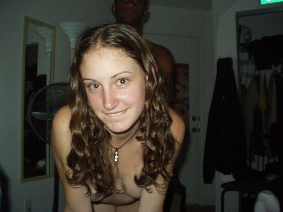 Free porn pics of Her BF showing her to their friends 15 of 70 pics