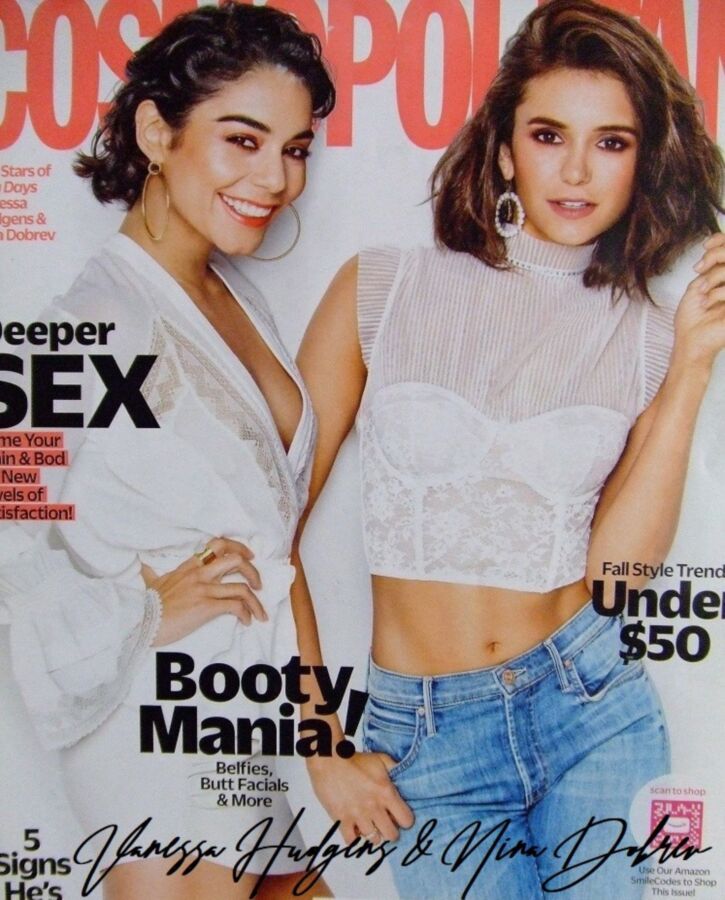 Free porn pics of  Vanessa Hudgens & Nina Dobrev Share a Load 1 of 28 pics