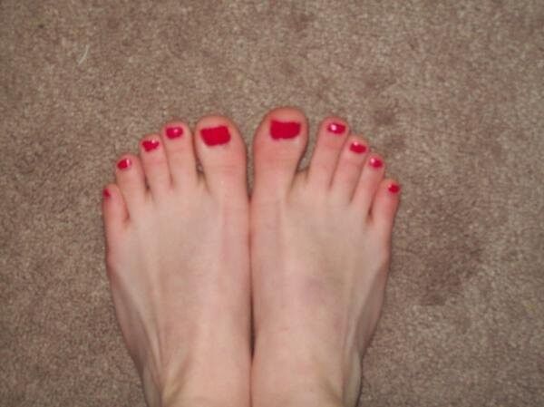 Free porn pics of Hot red toenails 5 of 22 pics