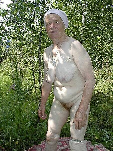 Free porn pics of Russian Granny Outdoors 1 of 6 pics