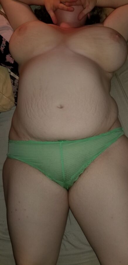 Free porn pics of Sexy green panties  19 of 21 pics