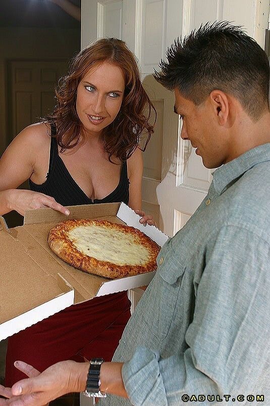 Free porn pics of Sophie Evans gets fucked by the pizza guys 10 of 287 pics