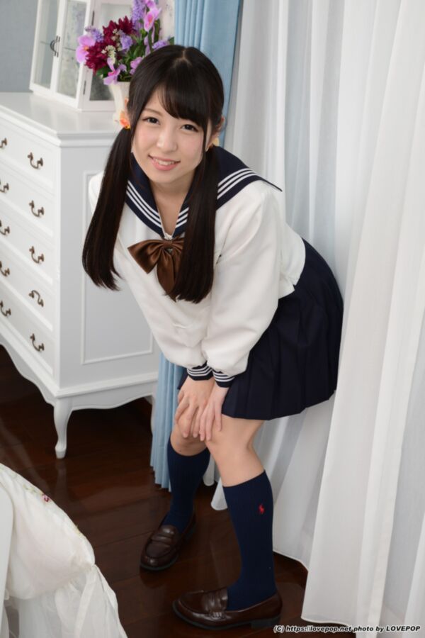 Free porn pics of Rena Aoi - home alone after school cotton pantie show 10 of 80 pics