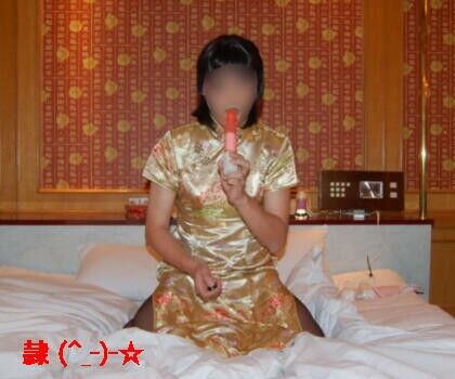 Free porn pics of japanese crossdresser gold qipao toy 2 of 9 pics