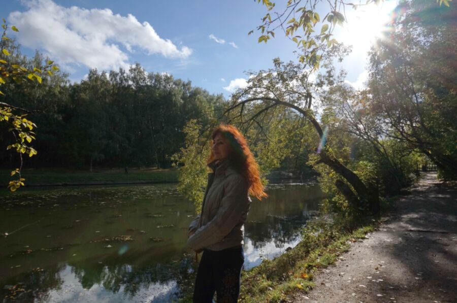 Free porn pics of Autumn light on redhair 1 of 17 pics