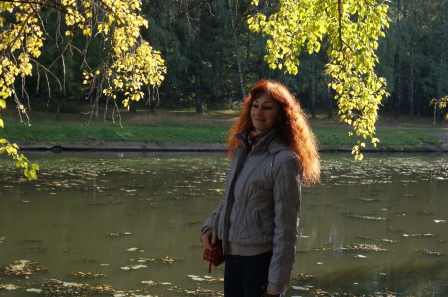 Free porn pics of Autumn light on redhair 15 of 17 pics