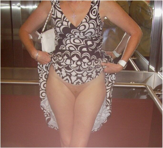Free porn pics of My Milf went out without her KNICKERS and HOTEL FLASHED 6 of 26 pics