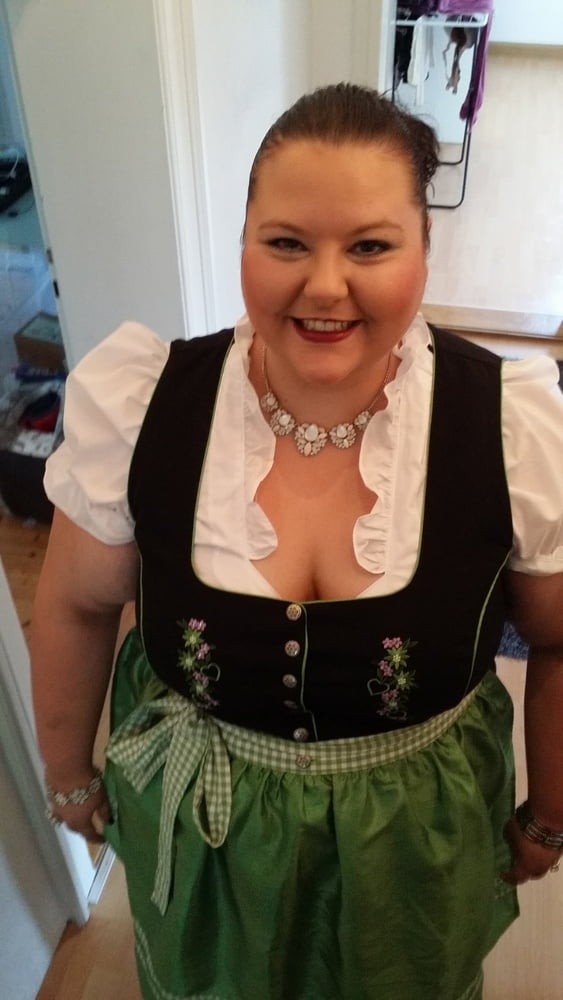 Free porn pics of Fat Dumb Pig Slut Wife In Dirndl 11 of 11 pics