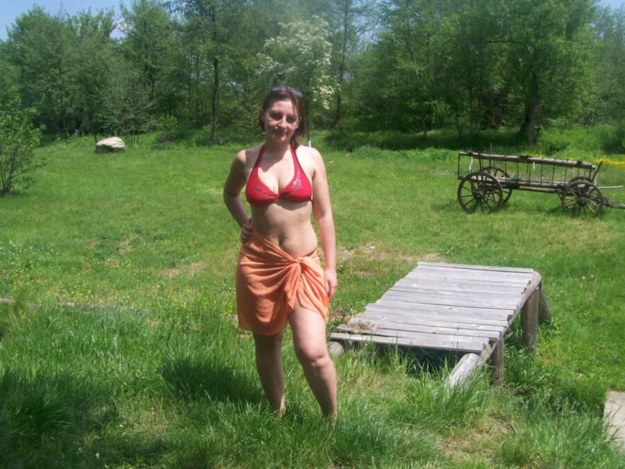 Free porn pics of Nude MILF posing in nature 2 of 31 pics
