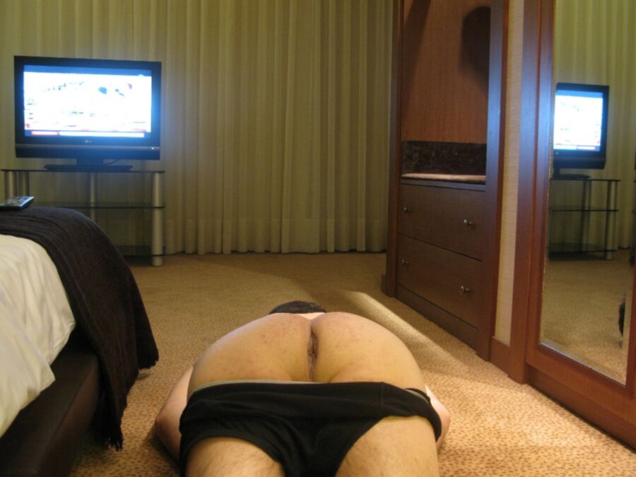 Free porn pics of Mr BigHOLE Big Ass Gay Escort vs Bam Huge in Hotel Room 9 of 29 pics