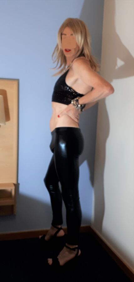 Free porn pics of RachelSexyMaid models Black Metallic Leggings 9 of 52 pics
