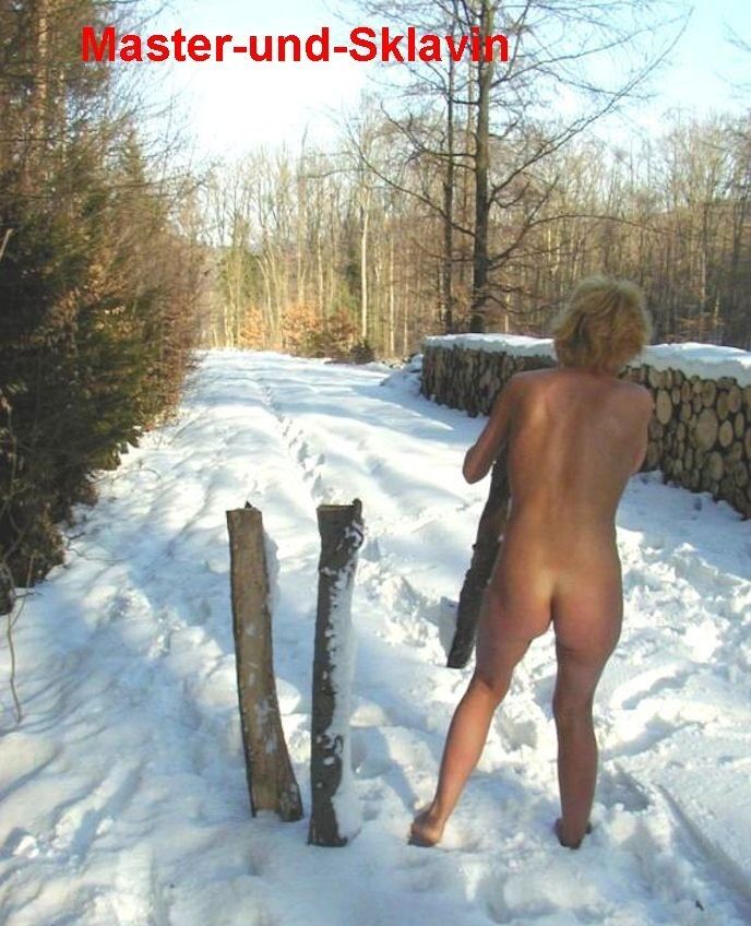 Free porn pics of Slave in Snow 1 of 7 pics