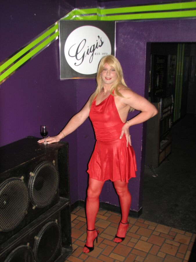 Free porn pics of Lady in Red 4 of 21 pics