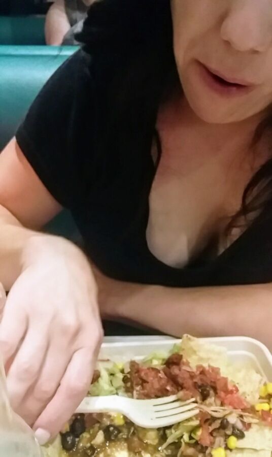 Free porn pics of Out for Mexican food and ice cream Wife 5 of 11 pics