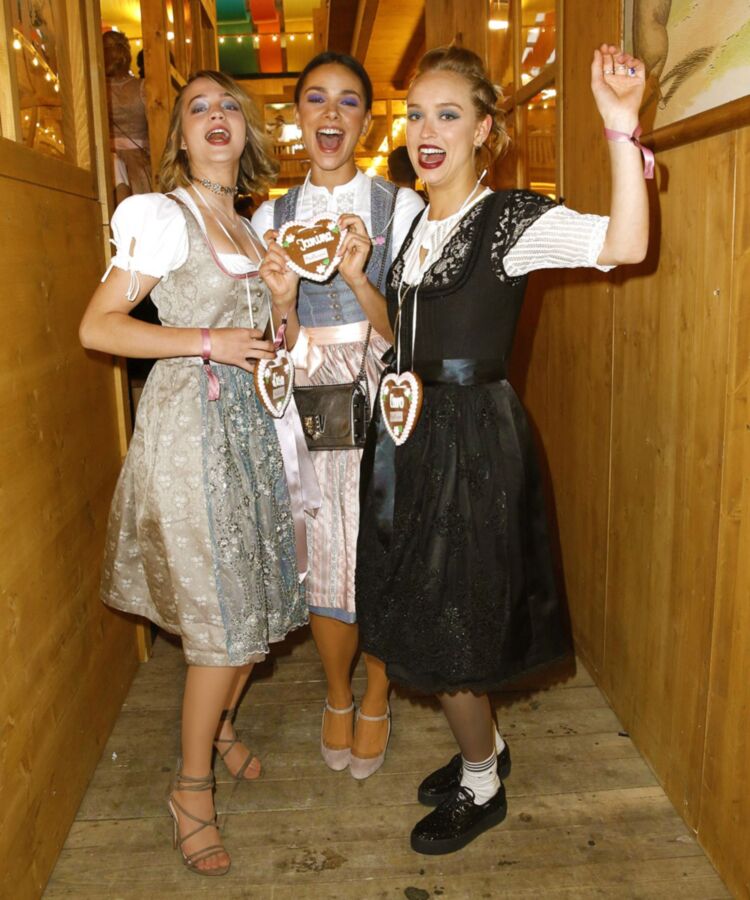 Free porn pics of Fesche Madln im Dirndl zum Hundertzweiundsechszigst`n 8 of 100 pics