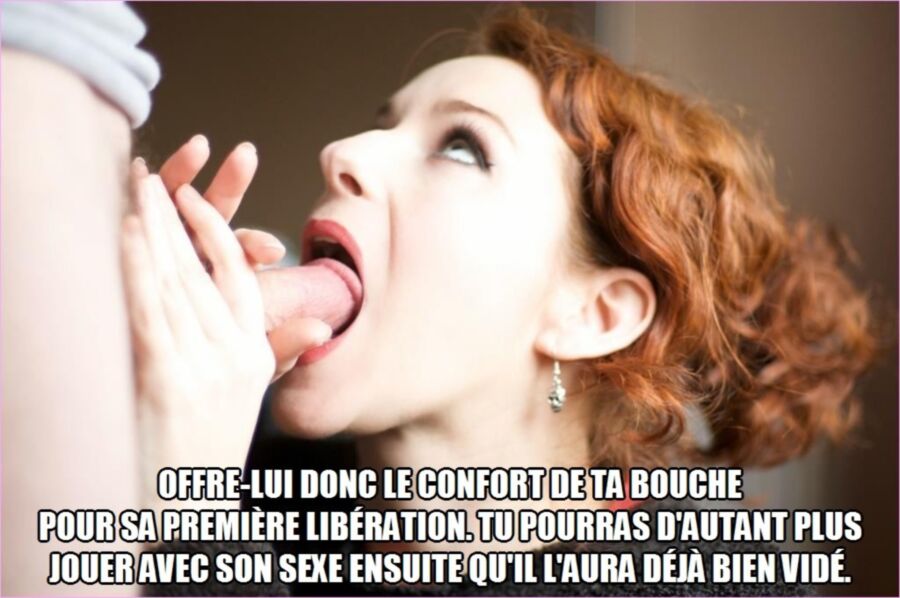 Free porn pics of Pipe de bienvenue (french caption) 6 of 29 pics