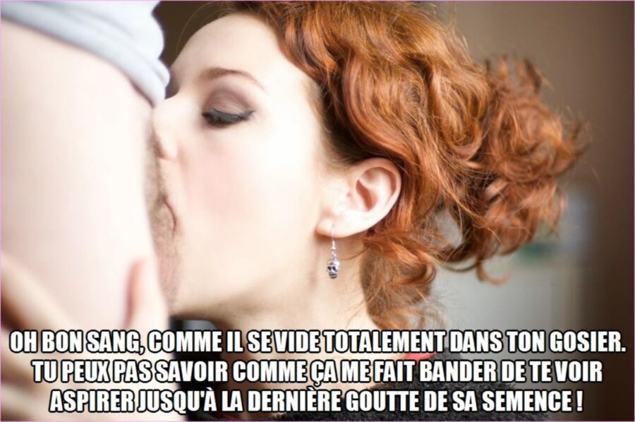 Free porn pics of Pipe de bienvenue (french caption) 24 of 29 pics