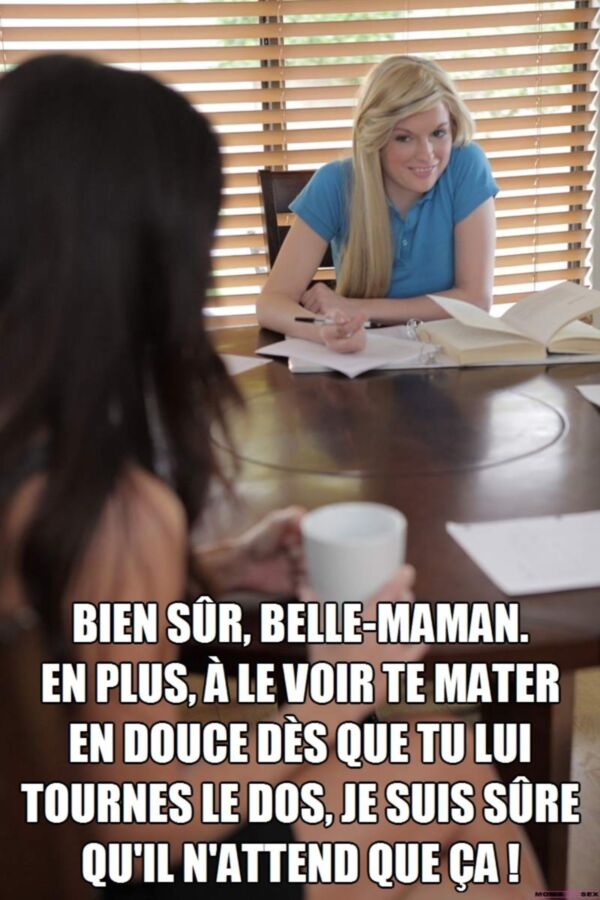 Free porn pics of Revision avec ma belle-mere (french caption) 2 of 31 pics