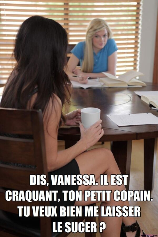 Free porn pics of Revision avec ma belle-mere (french caption) 1 of 31 pics
