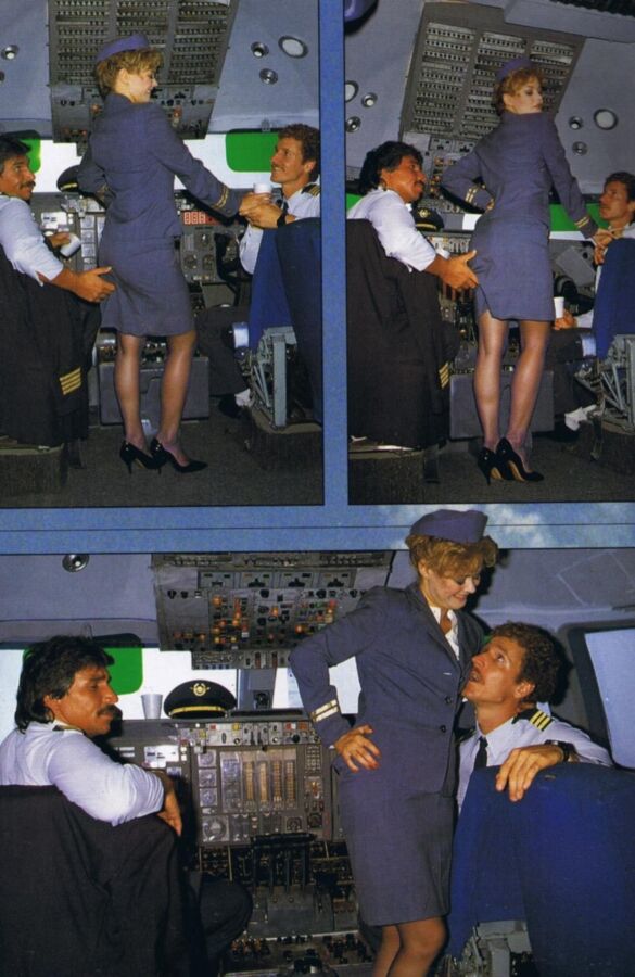 Free porn pics of Uniforms - Trolley Dollies - Flight Attendant - Tish Ambrose 1 of 25 pics