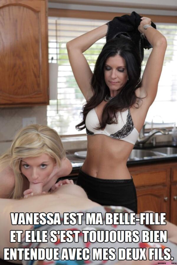 Free porn pics of Revision avec ma belle-mere (french caption) 12 of 31 pics