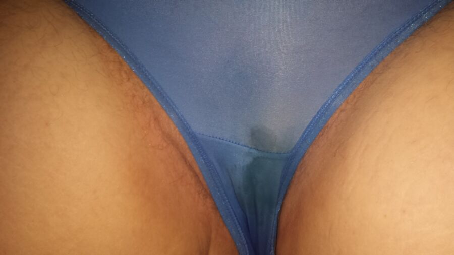 Free porn pics of Blue shiney panties  1 of 33 pics