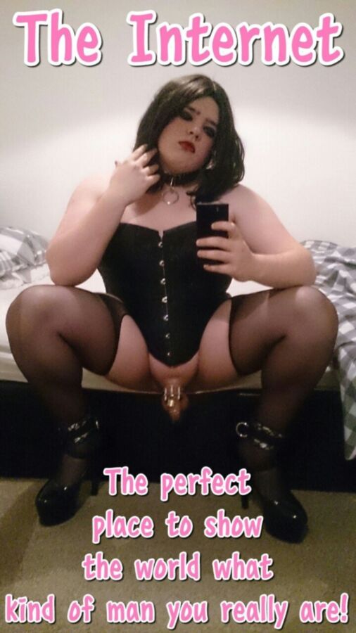 Free porn pics of Sissy Slut Nina (Fat Amateur Tgirl) 24 of 93 pics