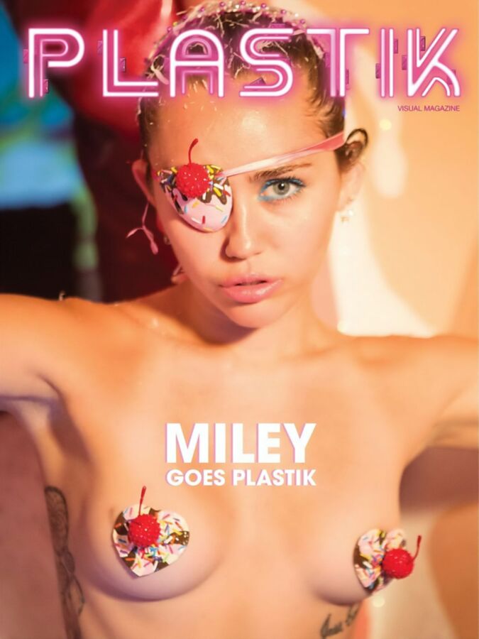 Free porn pics of Miley Cyrus Plastik magazine 1 of 18 pics