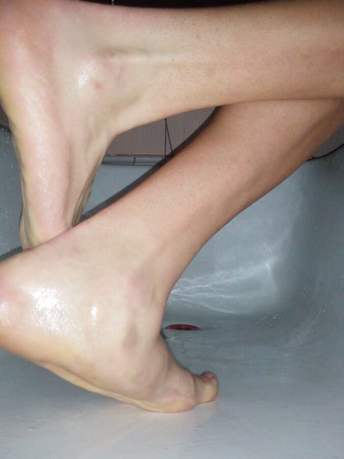 Free porn pics of My Wet Flat Soles In Shower Gel  17 of 18 pics