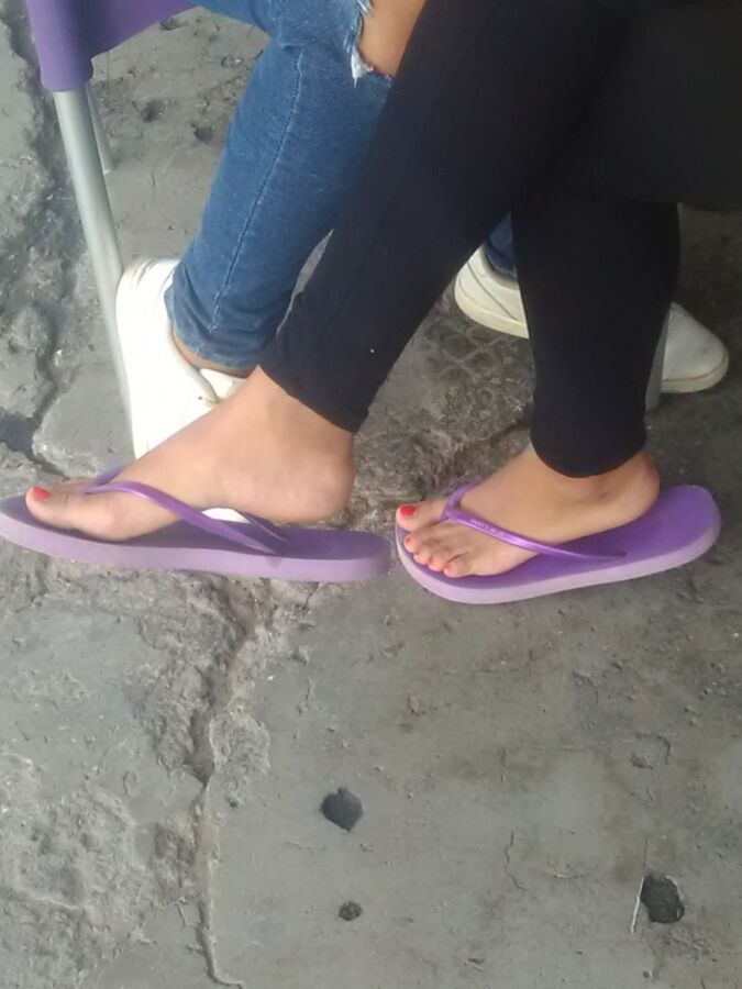 Free porn pics of Candid Flip flops 8 of 37 pics